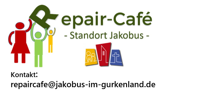 Logo Repair-Café am Standort Jakobus im Gurkenland